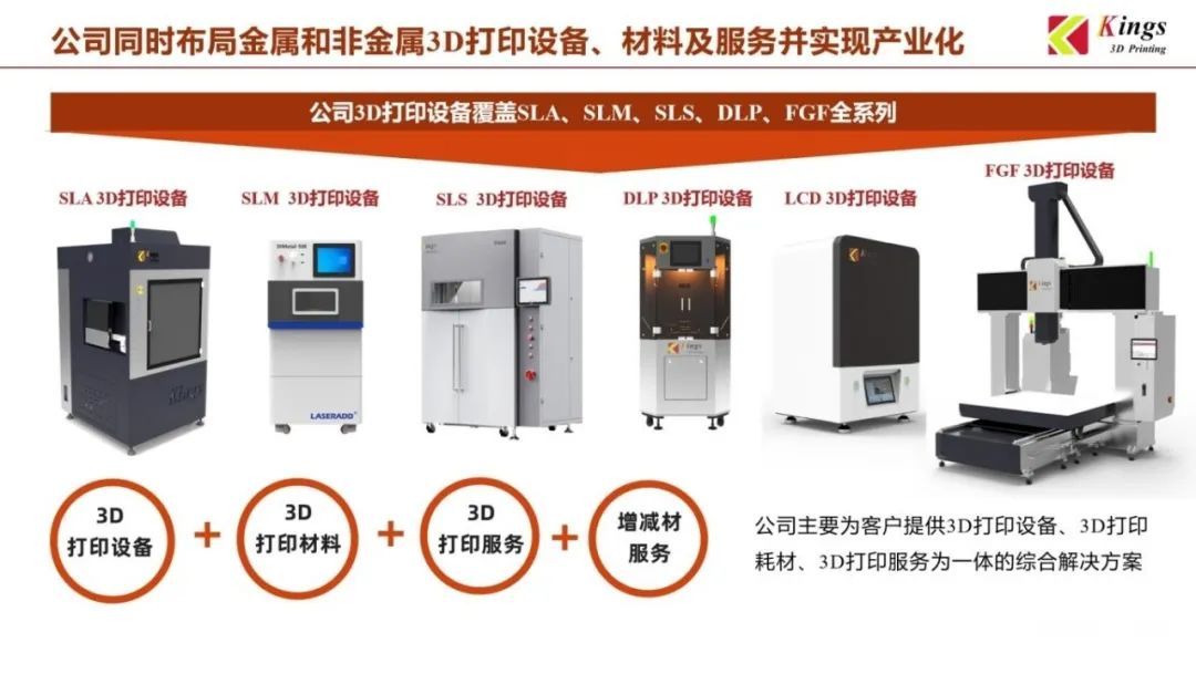 金石三維：全國19個生產(chǎn)基地，超1000臺3D打印設(shè)備